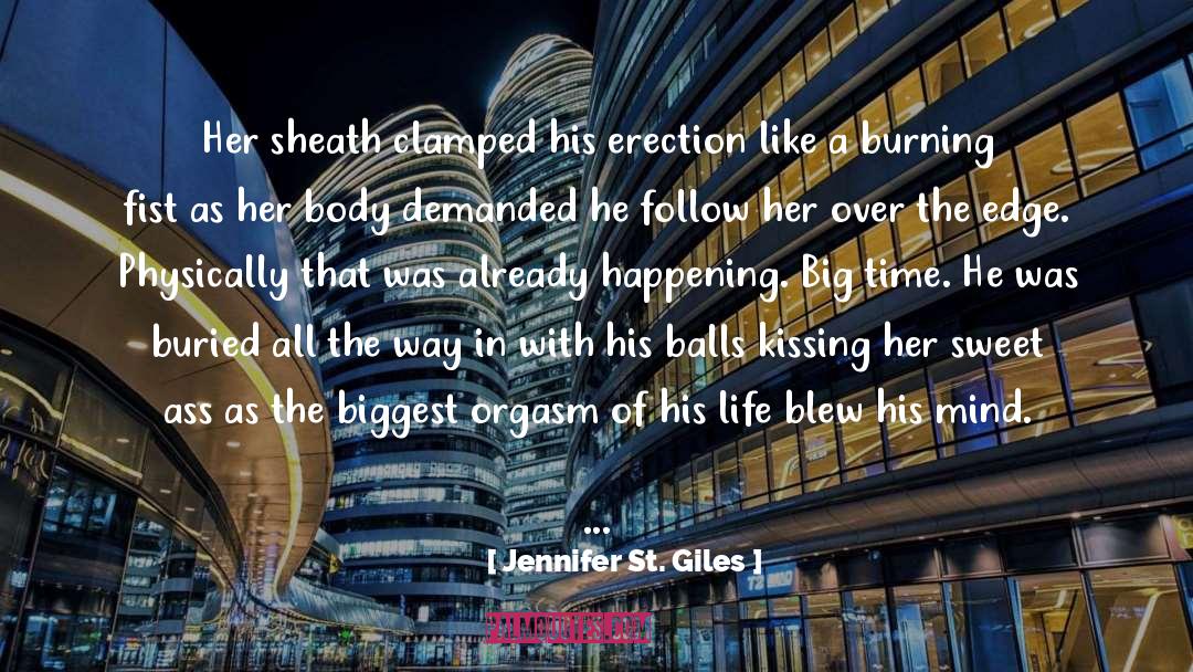 Erection quotes by Jennifer St. Giles