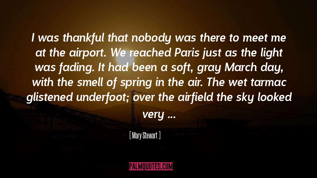 Erfurt Airport quotes by Mary Stewart