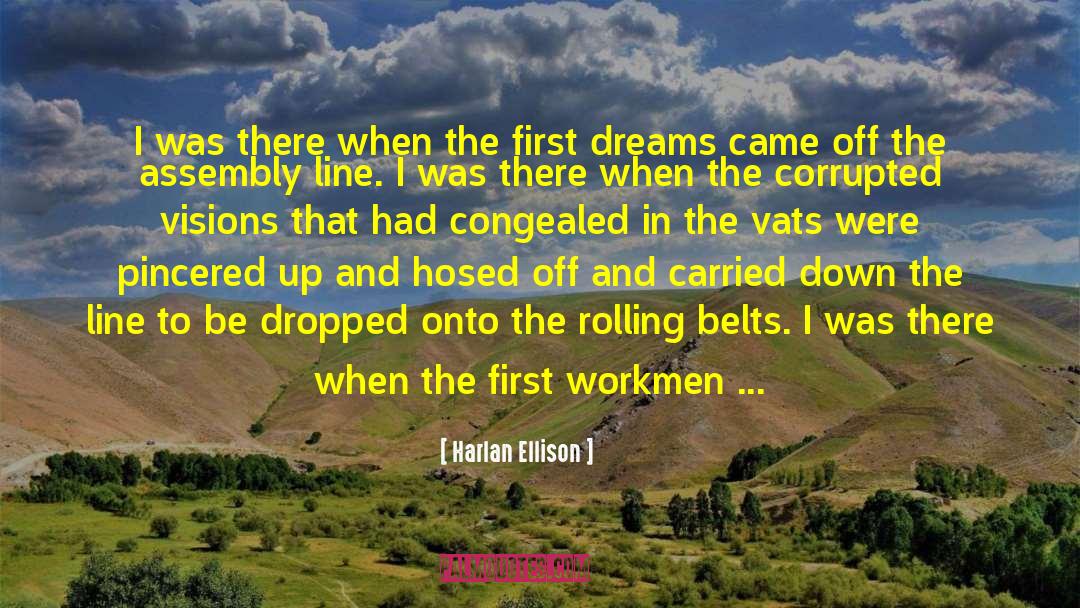 Ergus Welding quotes by Harlan Ellison