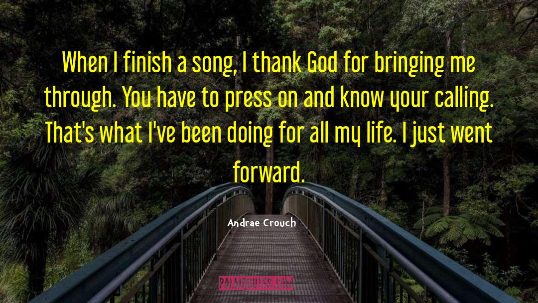 Erica Crouch quotes by Andrae Crouch