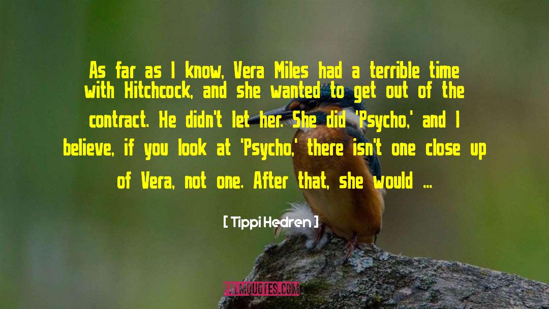 Eridian Psycho quotes by Tippi Hedren