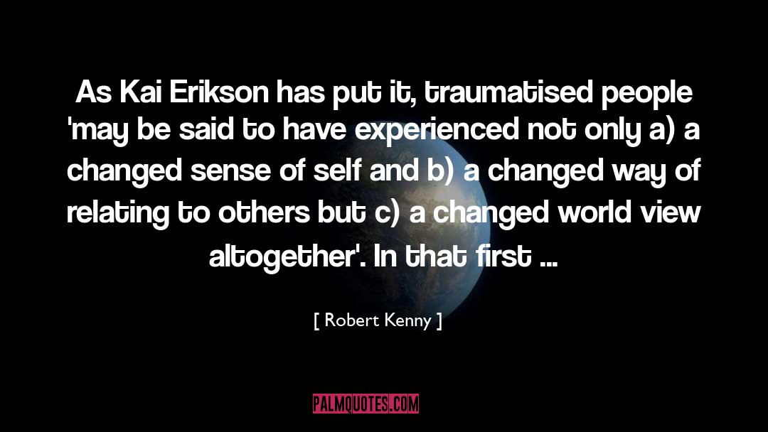 Erikson quotes by Robert Kenny