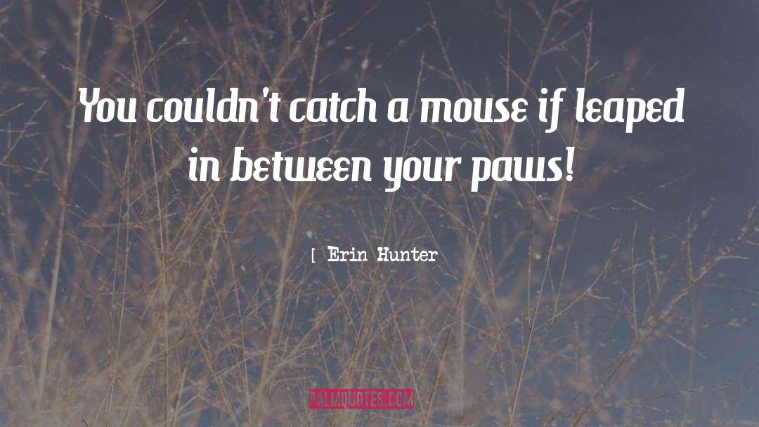 Erin quotes by Erin Hunter