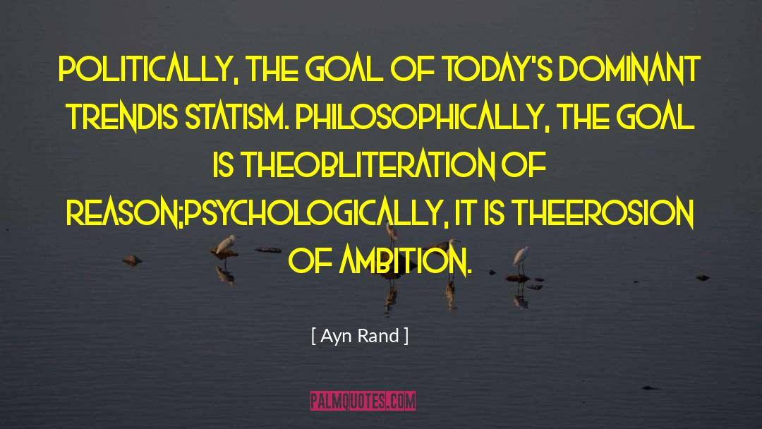 Erosion quotes by Ayn Rand