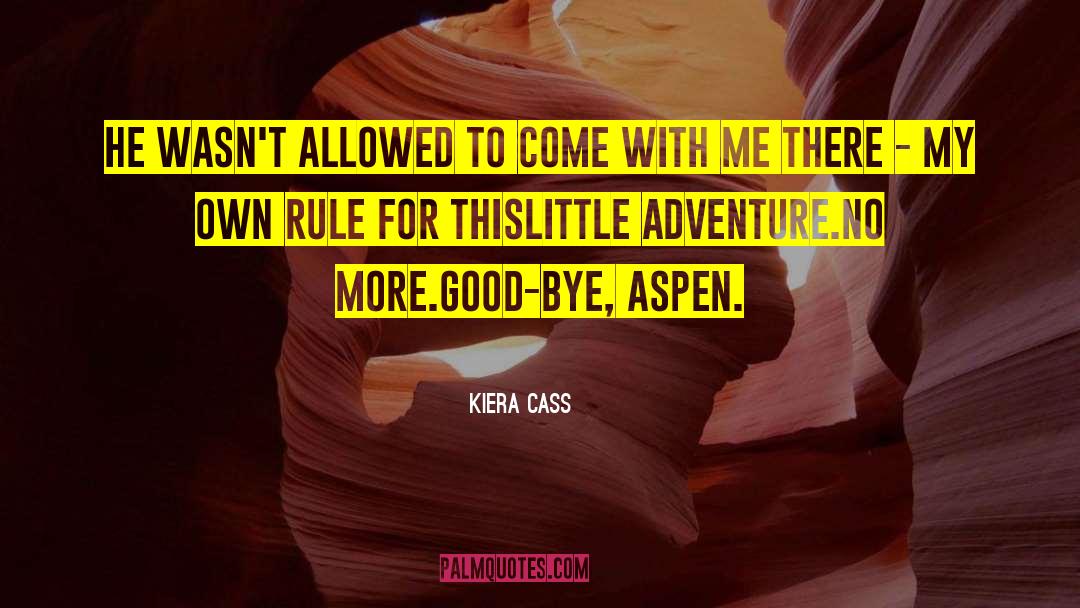 Erotic Adventure quotes by Kiera Cass
