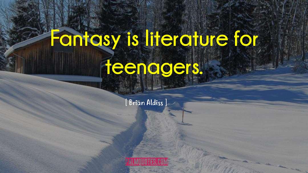 Erotic Fantasy quotes by Brian Aldiss