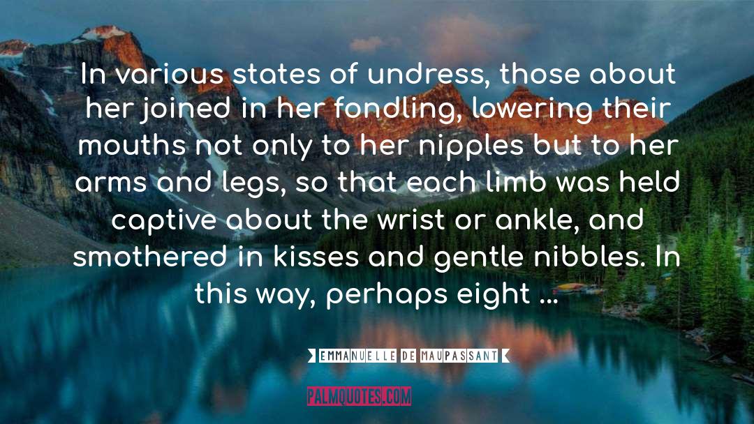 Erotic Fiction quotes by Emmanuelle De Maupassant