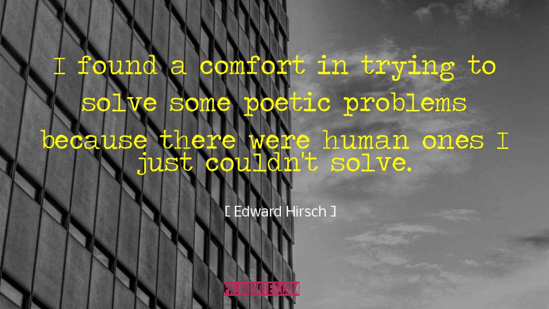Erotic Poetic quotes by Edward Hirsch