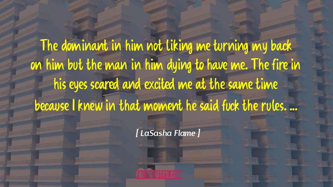 Erotic Poetic quotes by LaSasha Flame
