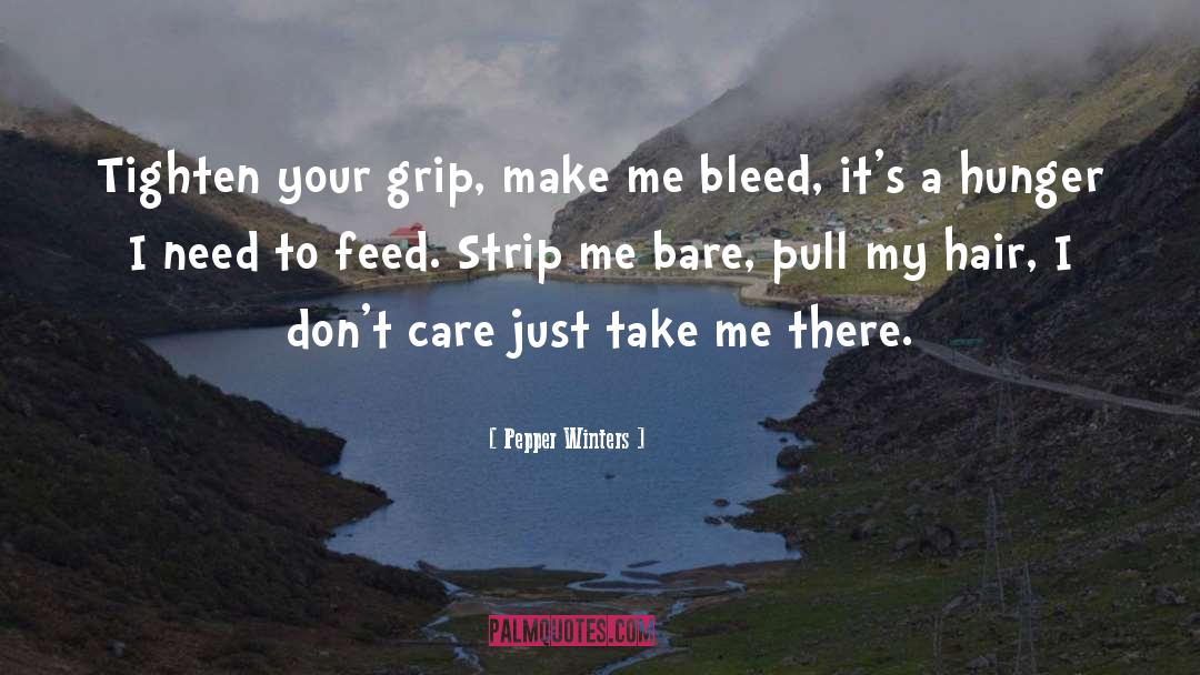 Erotic quotes by Pepper Winters