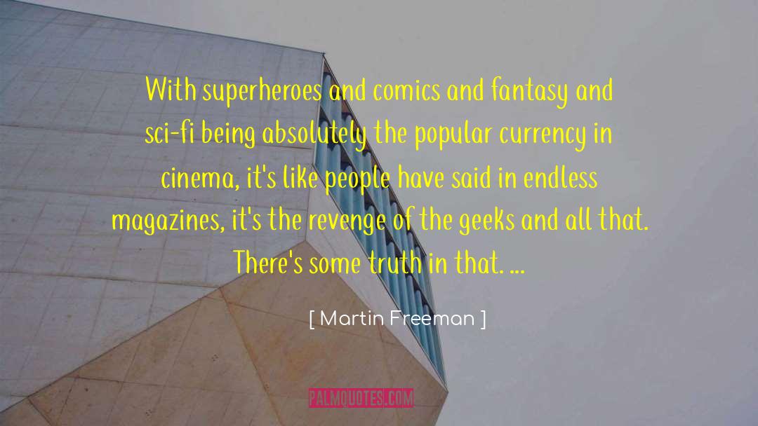 Erotic Sci Fi Fantasy quotes by Martin Freeman