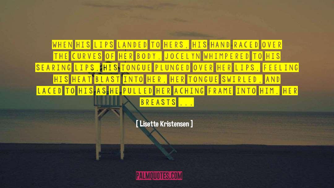 Erotic Thriller quotes by Lisette Kristensen