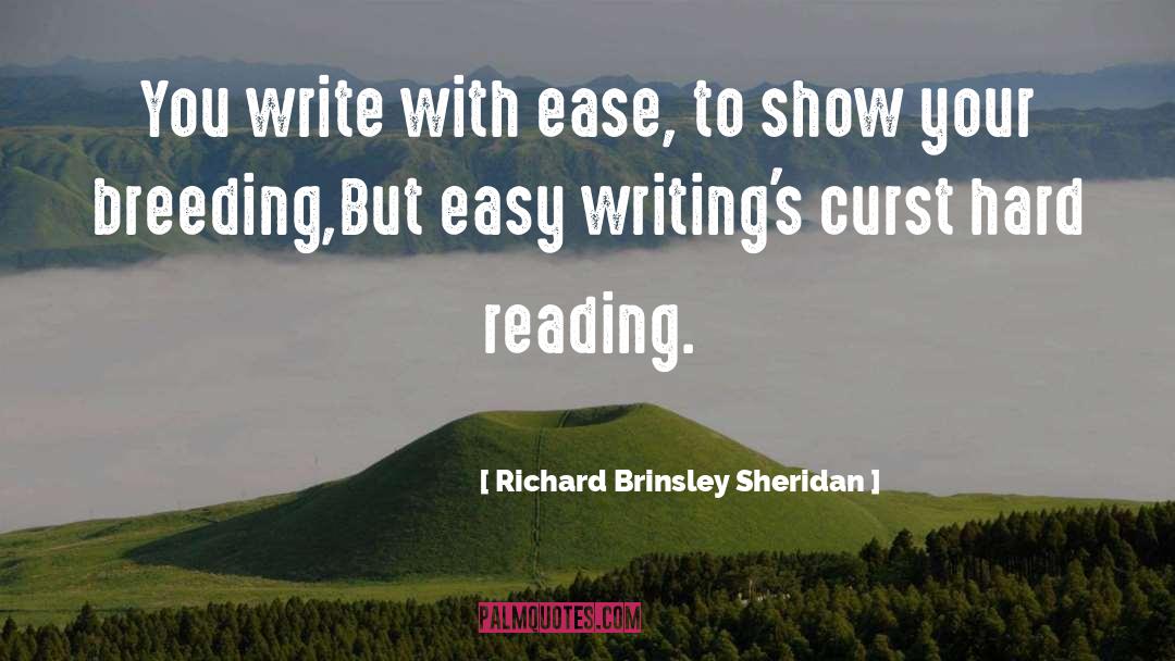 Erotic Writing quotes by Richard Brinsley Sheridan