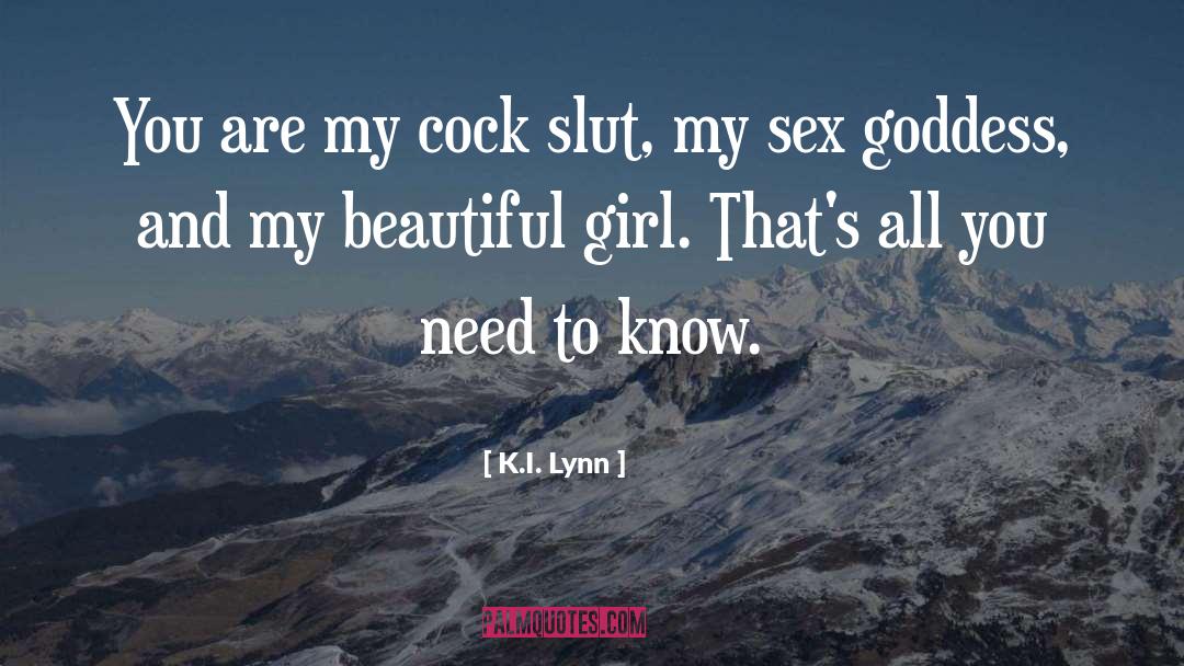 Erotica Romance quotes by K.I. Lynn