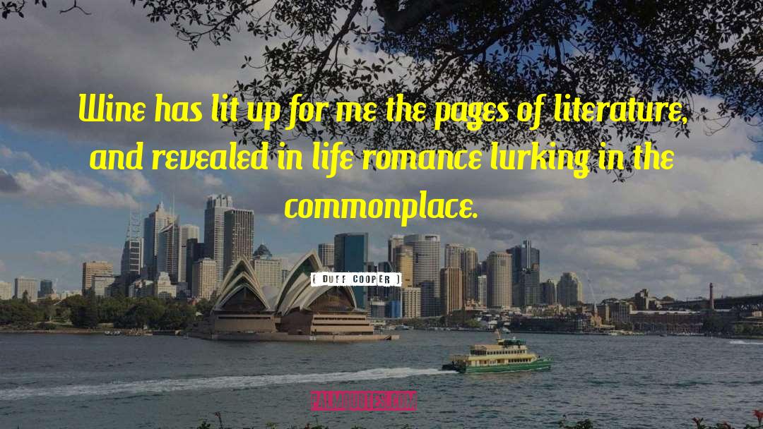 Erotica Romance Romance quotes by Duff Cooper