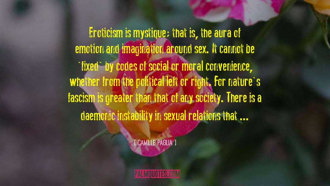 Eroticism quotes by Camille Paglia