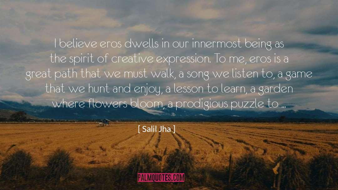 Eroticism quotes by Salil Jha