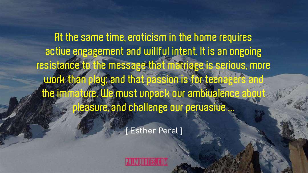 Eroticism quotes by Esther Perel