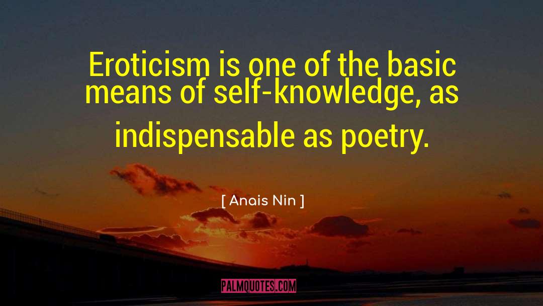 Eroticism quotes by Anais Nin