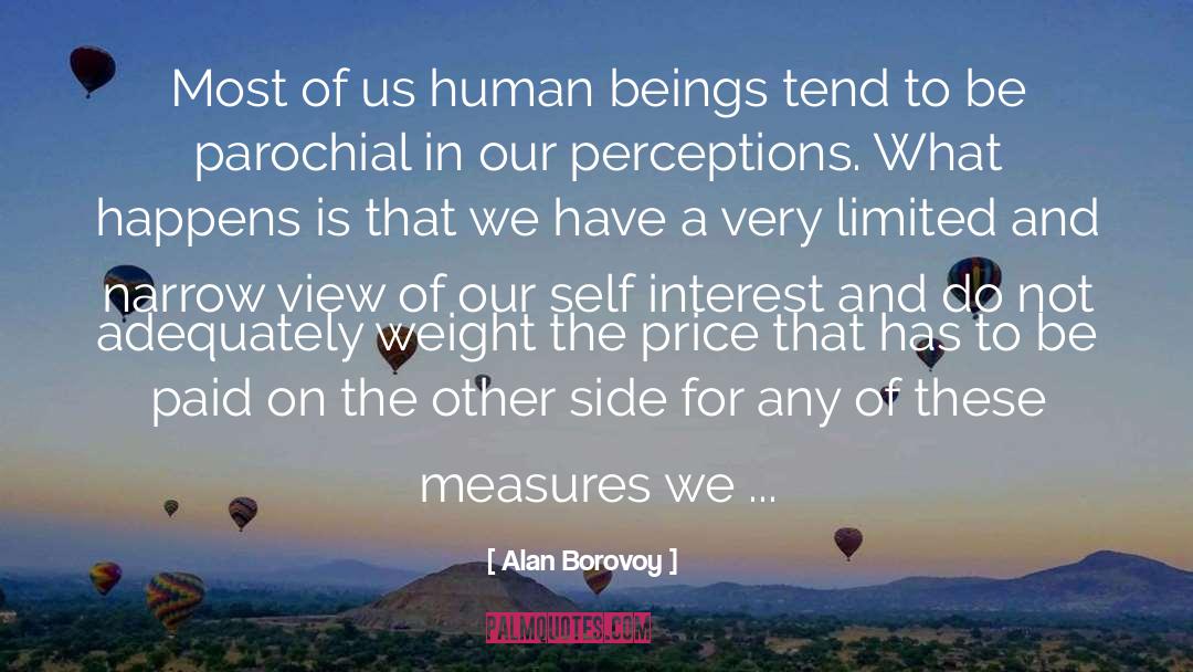 Erotics Of Perception quotes by Alan Borovoy