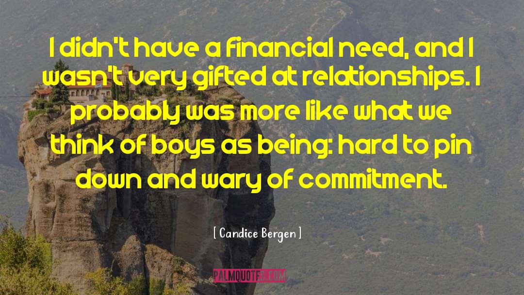 Errand Boys quotes by Candice Bergen