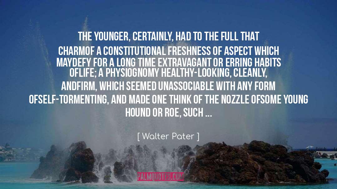 Erring quotes by Walter Pater