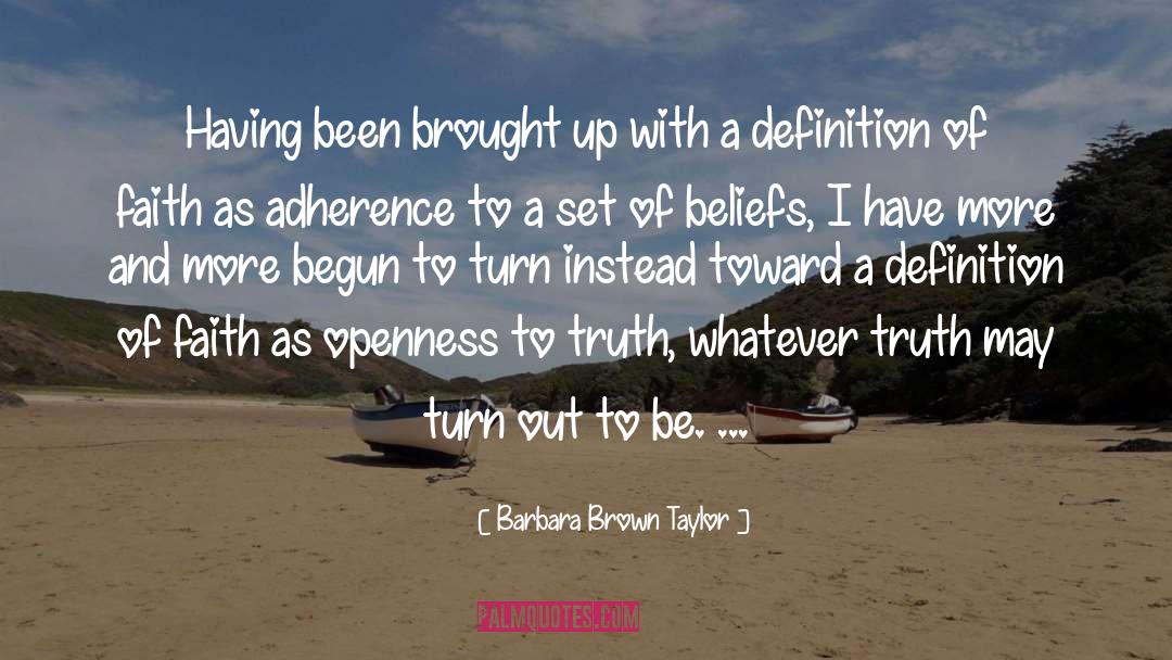 Error And Truth quotes by Barbara Brown Taylor