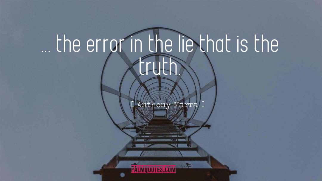 Error Proofing quotes by Anthony Marra