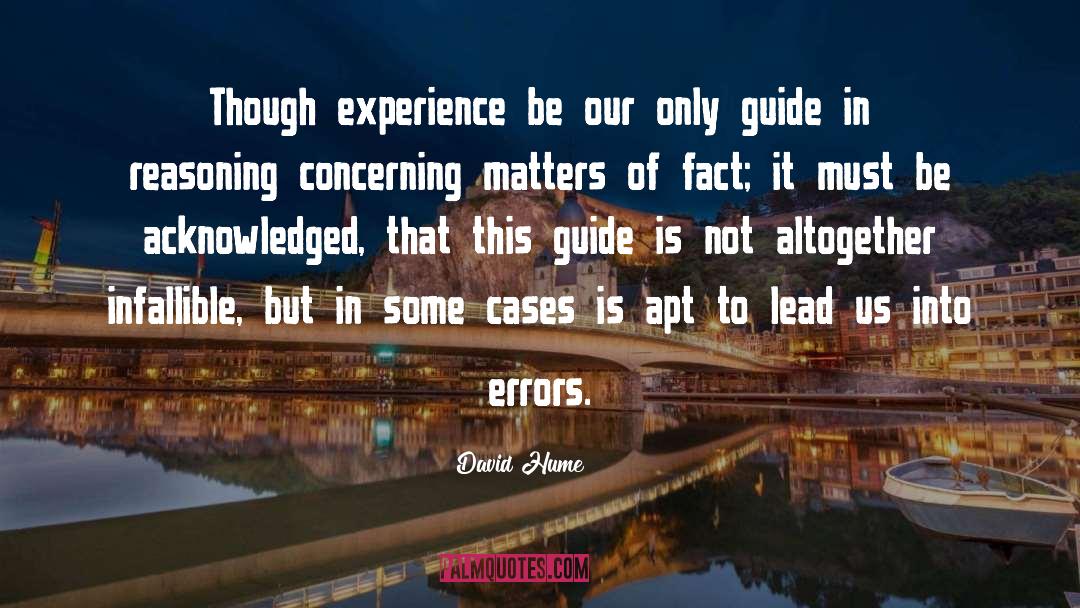 Errors quotes by David Hume