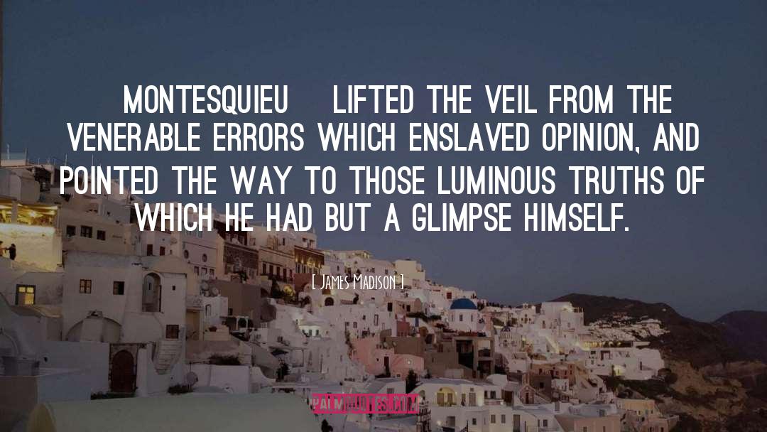 Errors quotes by James Madison