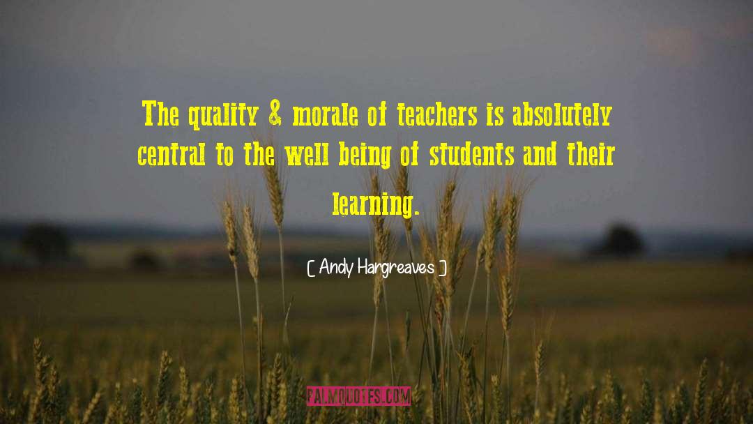 Esaw Teacher quotes by Andy Hargreaves