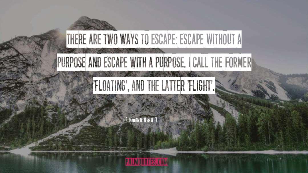 Escape quotes by Kinoko Nasu