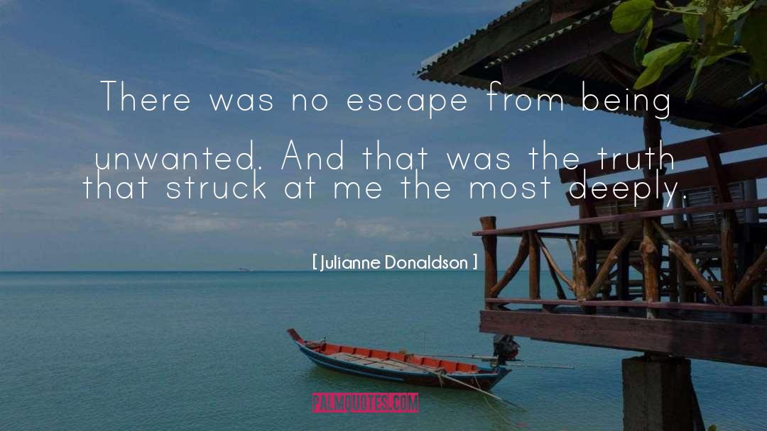 Escape quotes by Julianne Donaldson