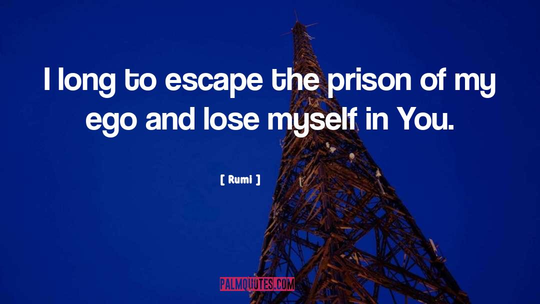 Escape The Prison quotes by Rumi