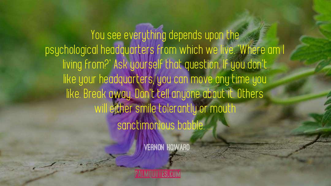 Escape Velocity quotes by Vernon Howard