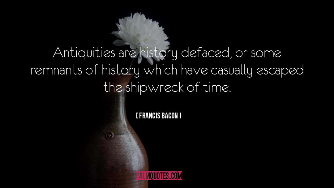 Escaped quotes by Francis Bacon