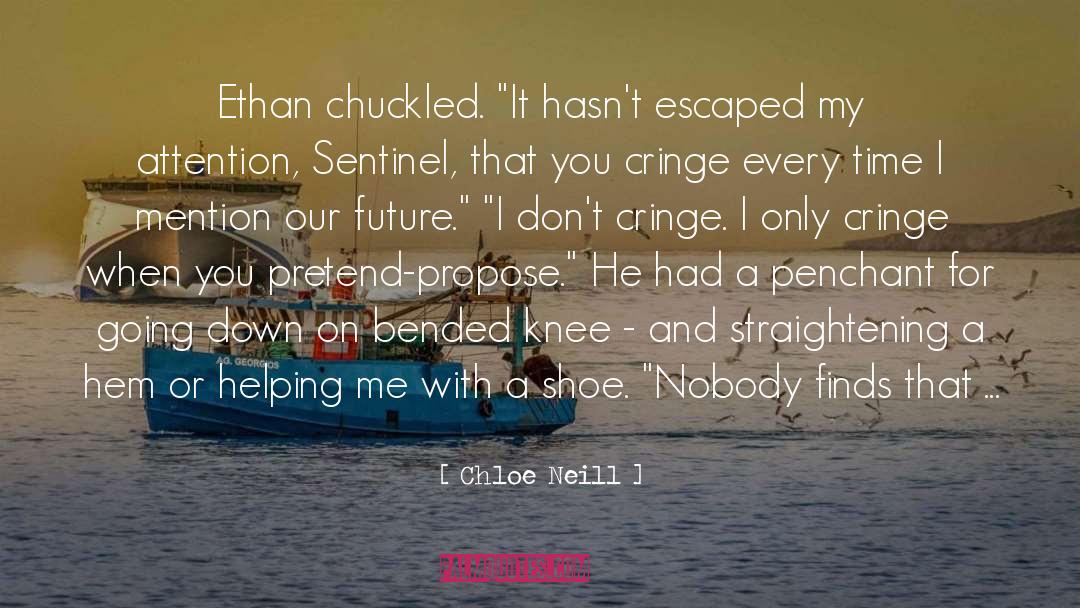 Escaped quotes by Chloe Neill