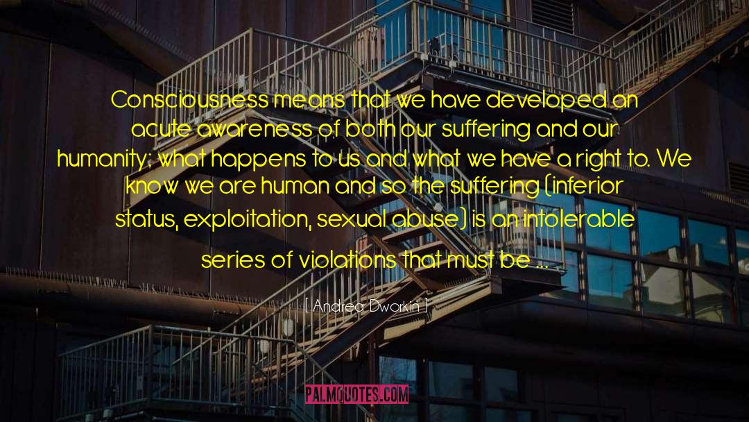 Escaping Abuse quotes by Andrea Dworkin