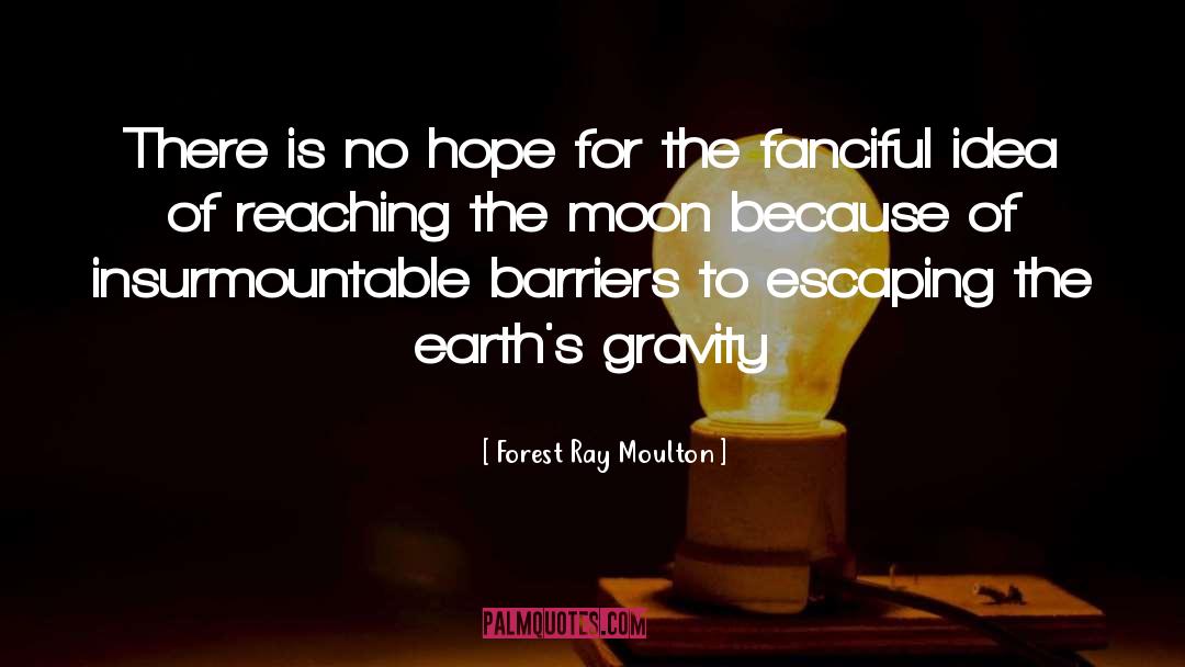 Escaping Danger quotes by Forest Ray Moulton