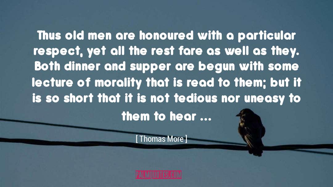 Escaping Morality quotes by Thomas More