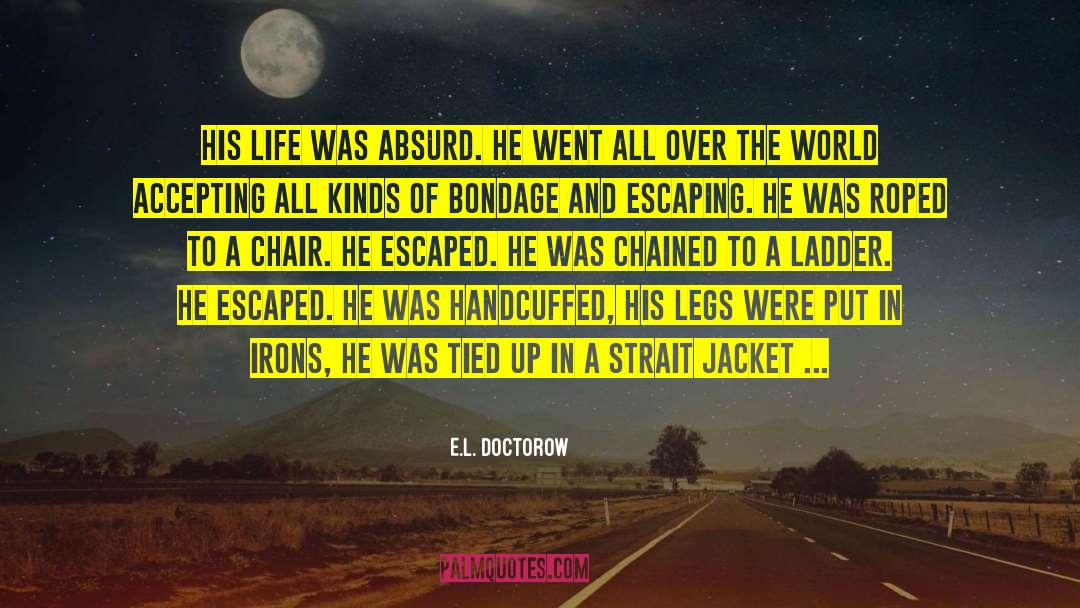 Escaping quotes by E.L. Doctorow