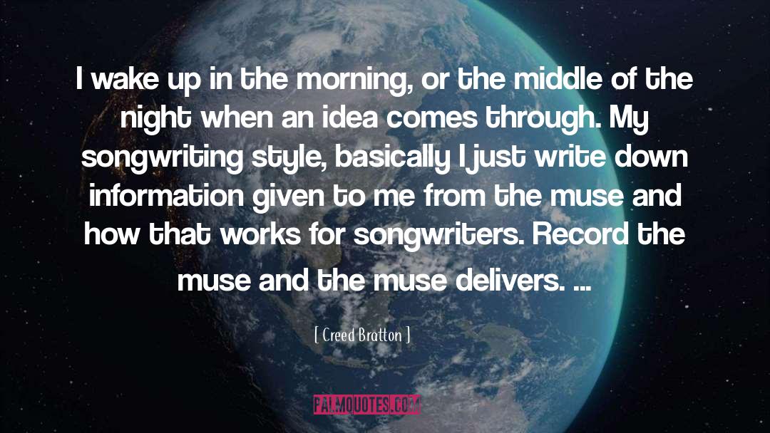 Escaping Through Writing quotes by Creed Bratton