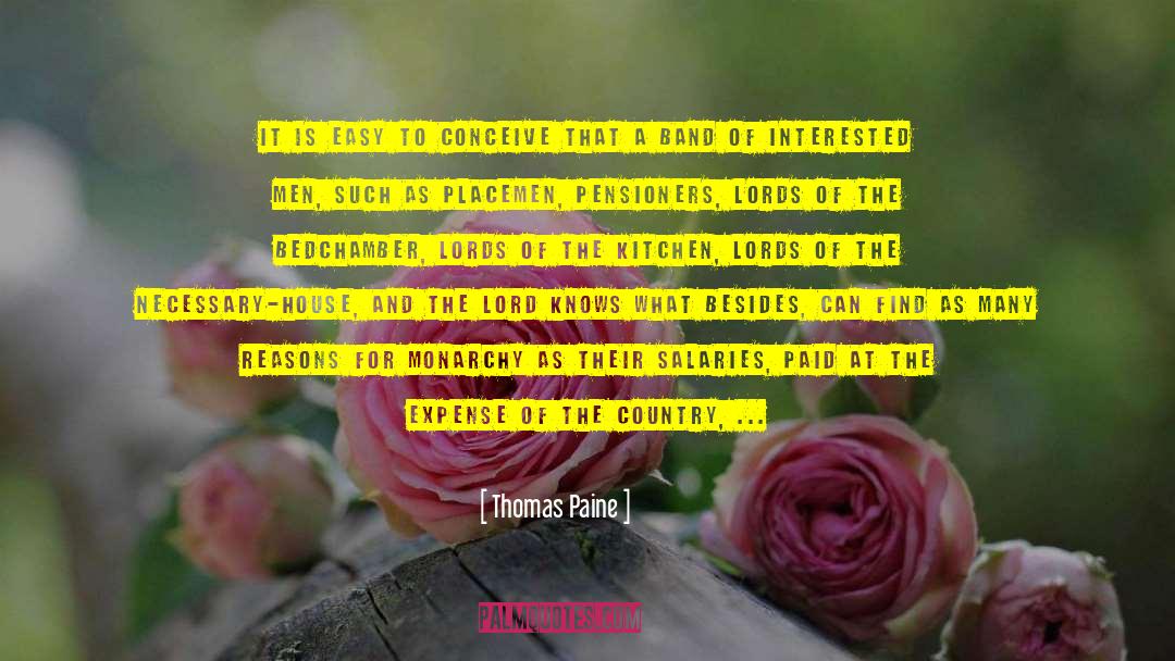 Escort Service quotes by Thomas Paine