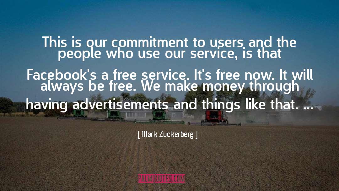 Escort Service quotes by Mark Zuckerberg