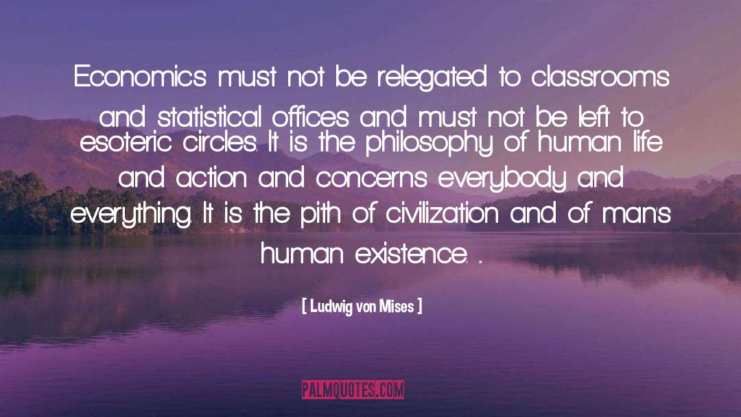 Esoteric quotes by Ludwig Von Mises