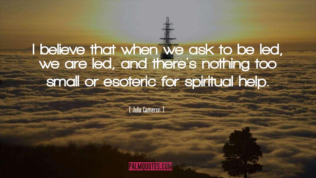 Esoteric quotes by Julia Cameron