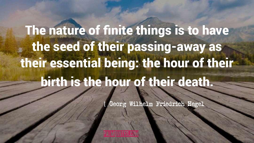 Especially Death quotes by Georg Wilhelm Friedrich Hegel