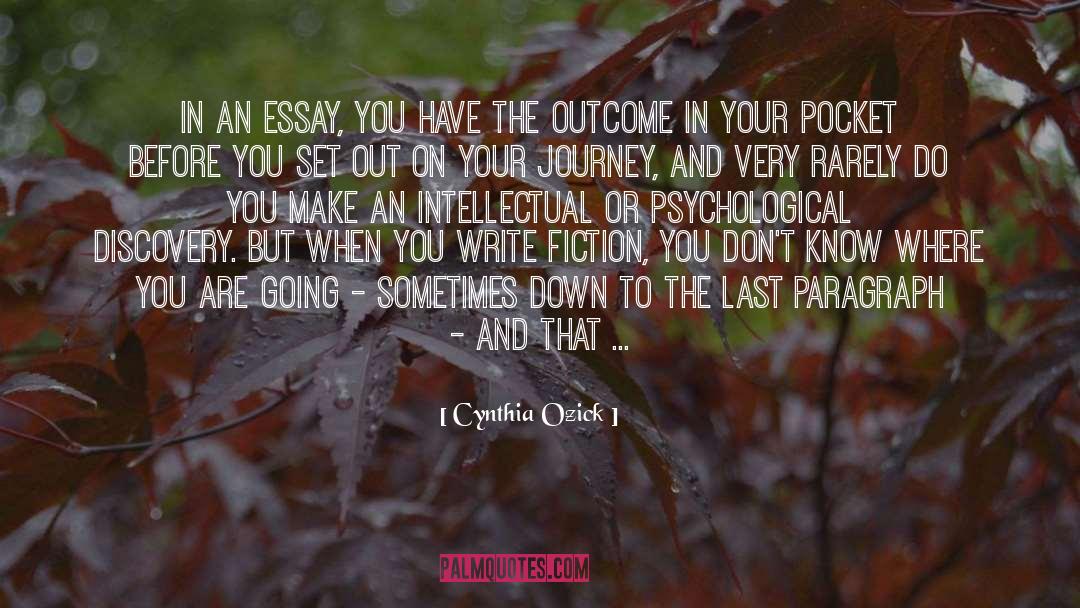 Essay quotes by Cynthia Ozick
