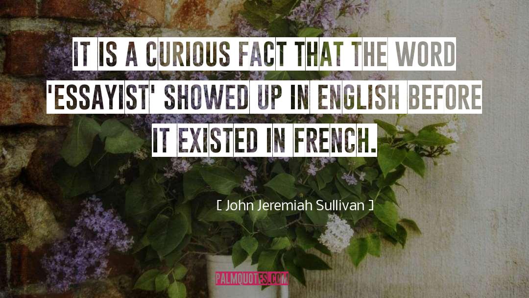 Essayist quotes by John Jeremiah Sullivan
