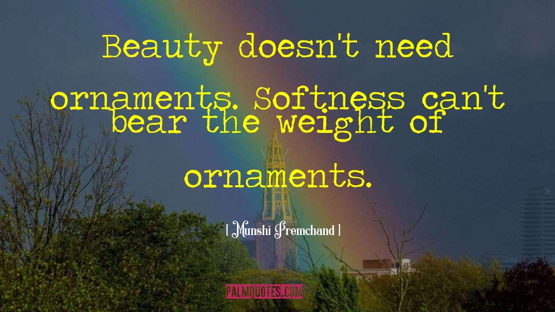 Essence Of Beauty quotes by Munshi Premchand